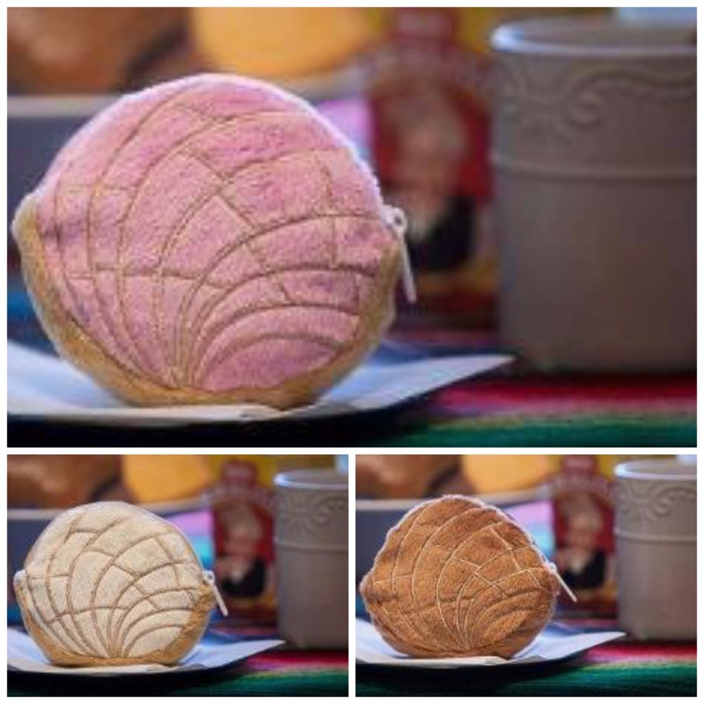 Mexican Concha Coin Purse Set of 3